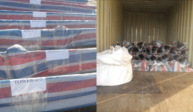 Proyecto de torres de Guyed en la azotea de Singapur