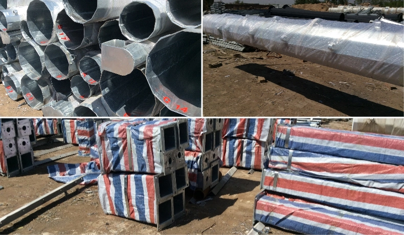 Proyecto Perú 60 KV Power Poles y Extensiones