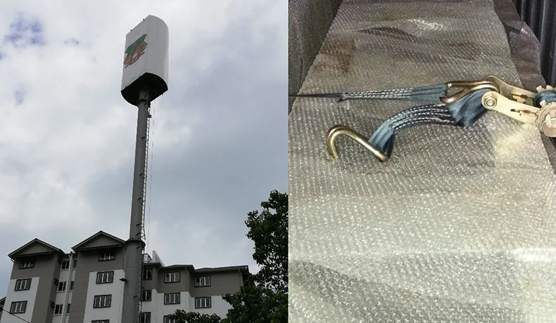 Proyecto de torres monopolo de Malasia