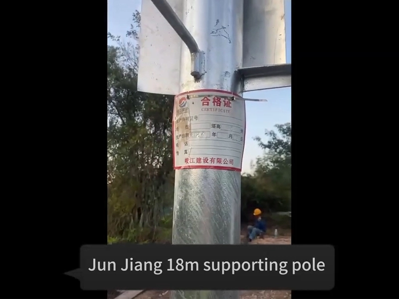 Junjiang 18m Poste de soporte
