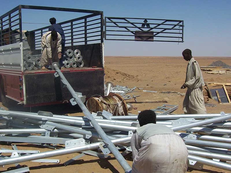 Video de Torre guyed