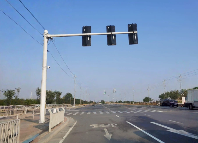 Poste de señal de tráfico