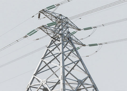 Torre de línea de transmisión de 138 kV
