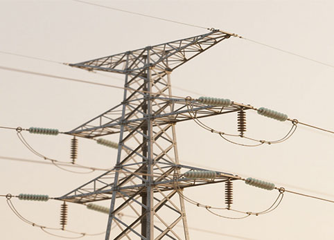 Torre de línea de transmisión de 138 kV