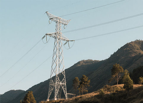 Torre de línea de transmisión 345 KV