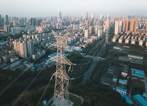 Torre de línea de transmisión 345 KV