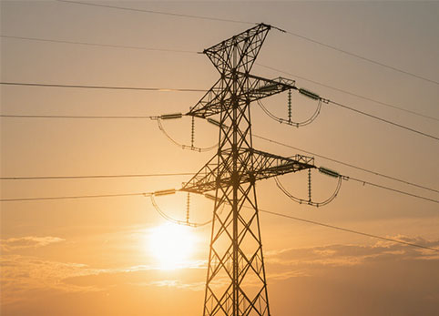 Torre de línea de transmisión 345 KV