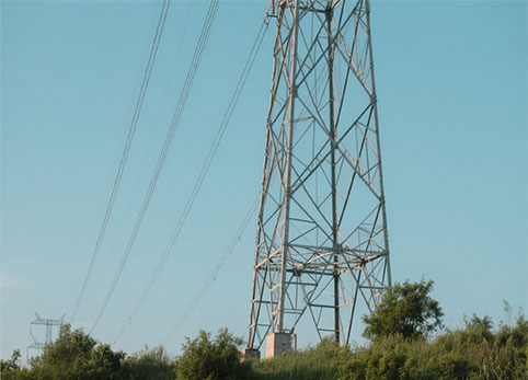 Torre de línea de transmisión 400 KV