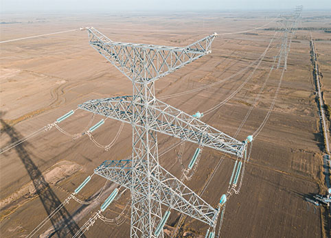 Torre de línea de transmisión 400 KV