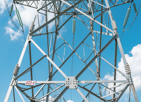 Torre de línea de transmisión 400 KV